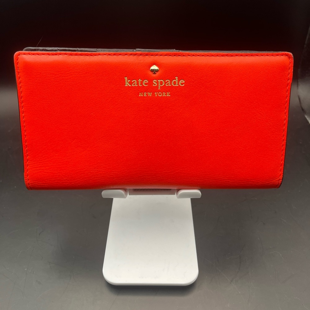Kate Spade Saffiano Leather Slim Wallet